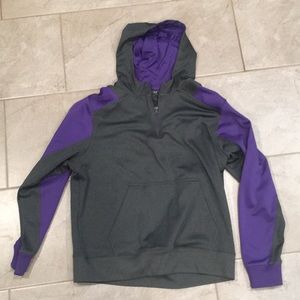 LHS Track sweatshirt 💜💛